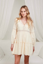 Iris Maxi Cotton Baby Doll Dress