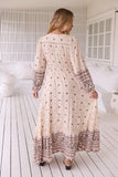 The Long Sleeve Carmen Maxi