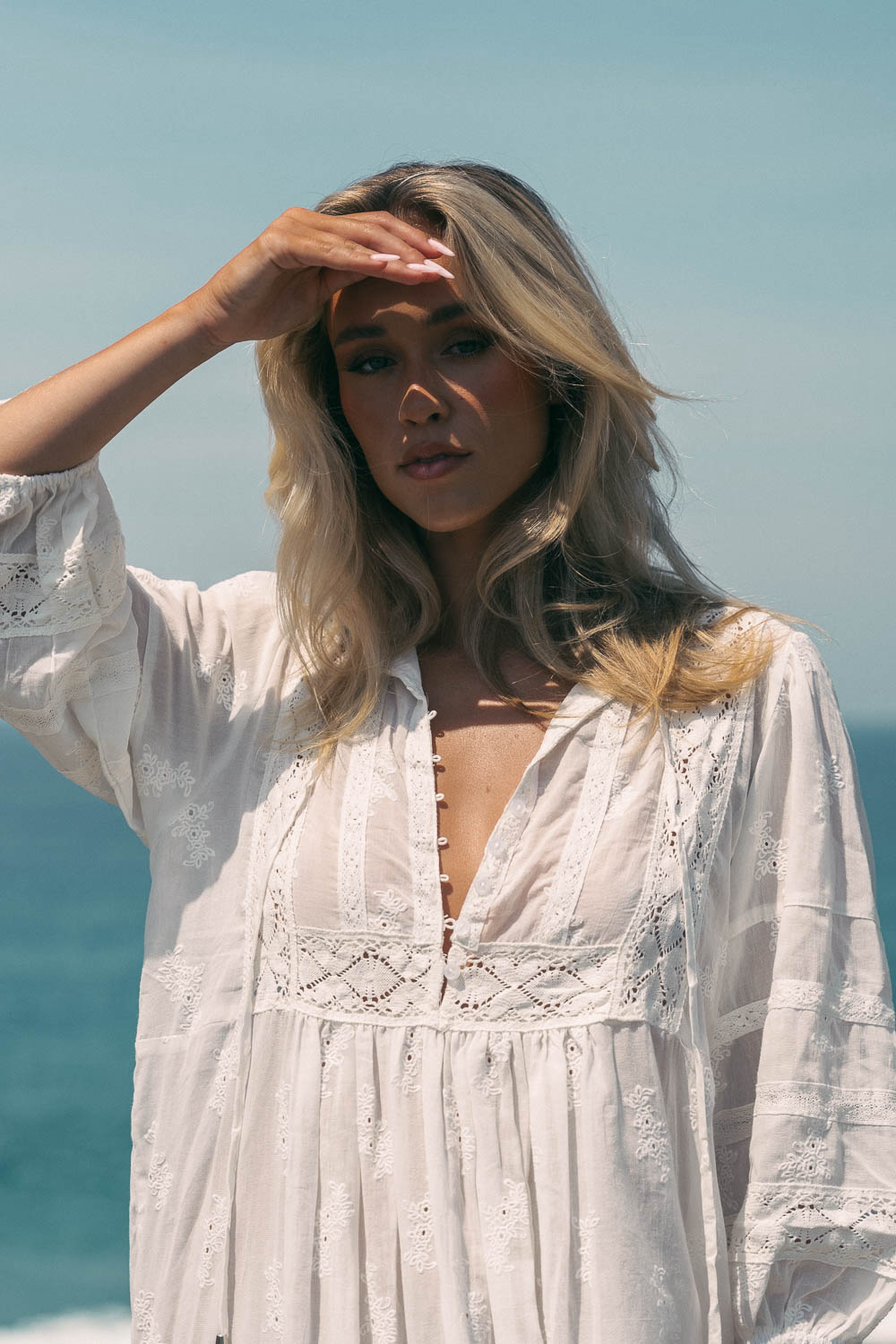 AMORE MAXI DRESS - ETHEREA EMBROIDERED