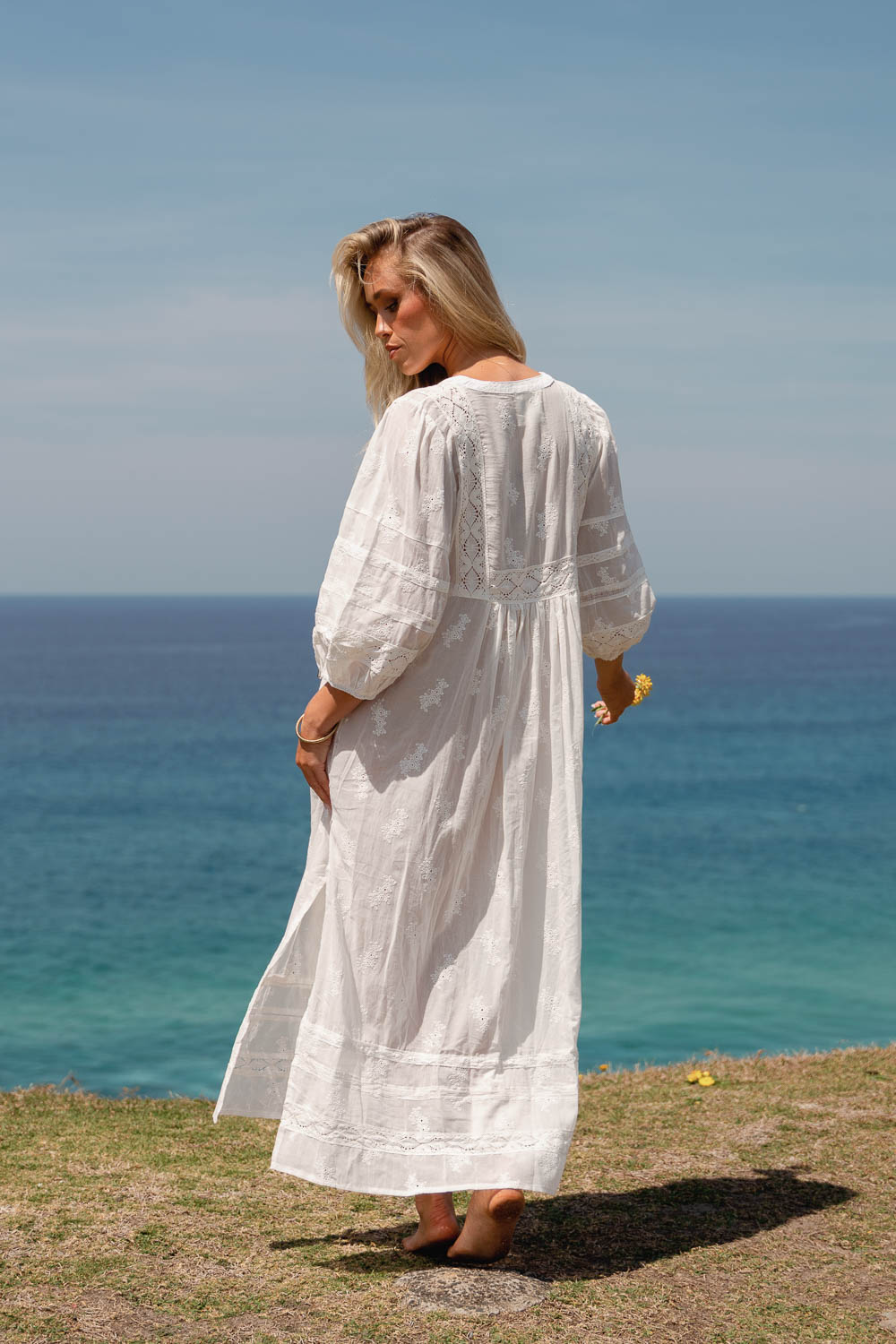 AMORE MAXI DRESS - ETHEREA EMBROIDERED