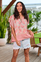 Juliets Garden Print Fisico Top ~ by Jaase