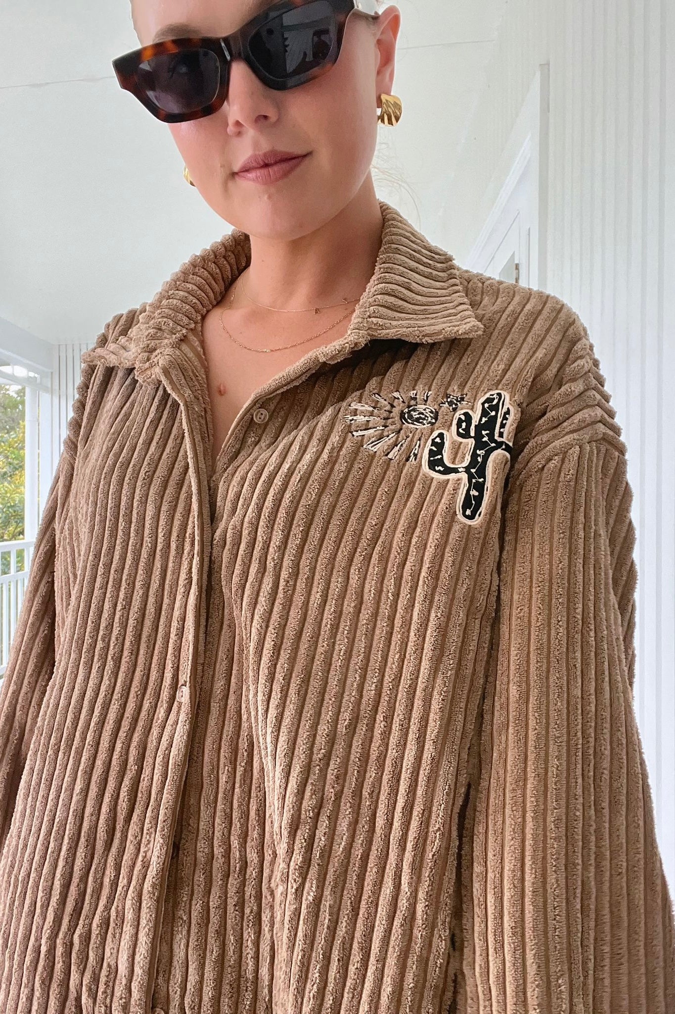 Texas Cord Shirt - Toffee