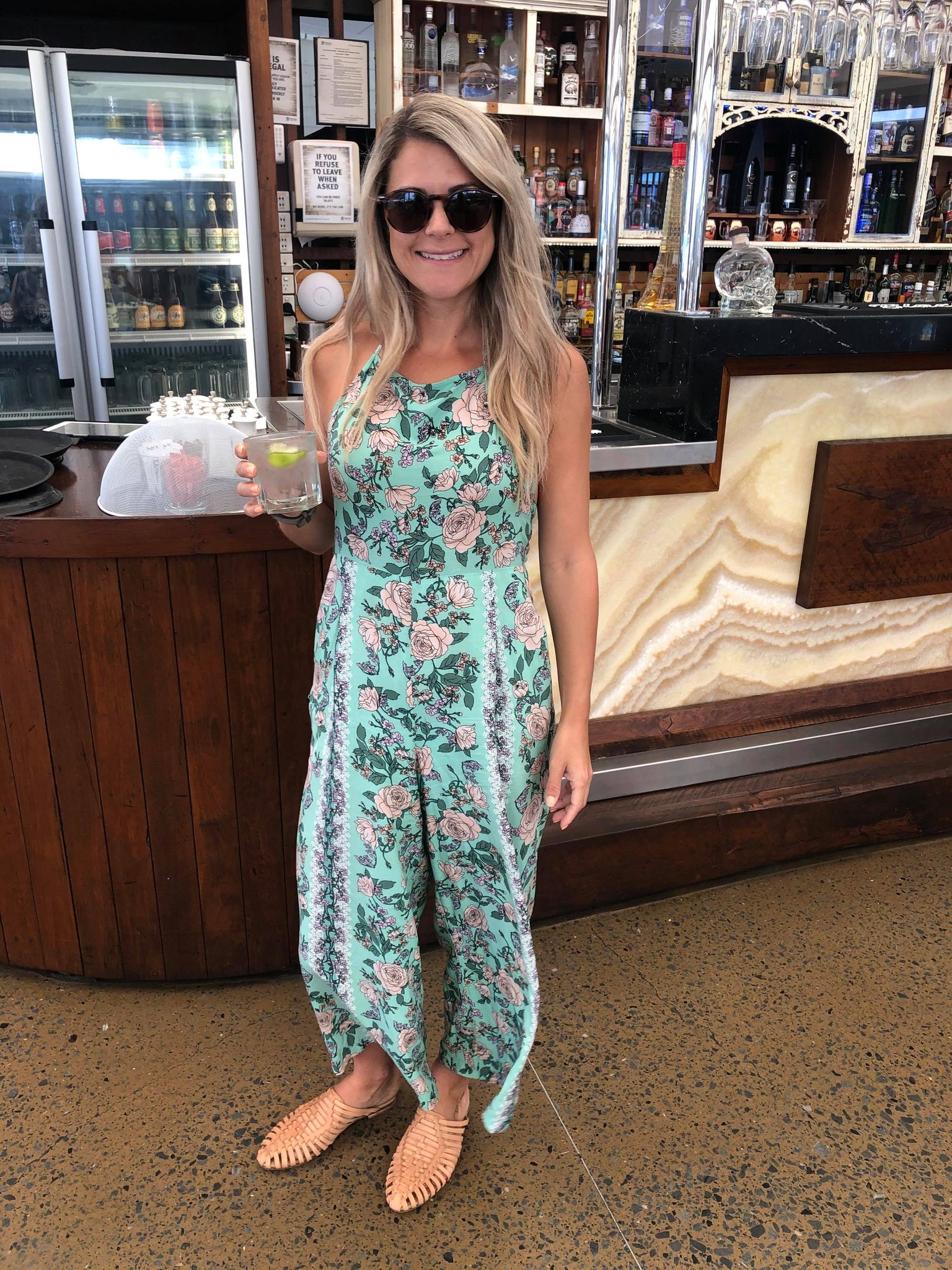 Jaase Venice Print Vacation Jumpsuit