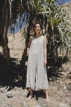 IRIS Oatmeal Jumpsuit