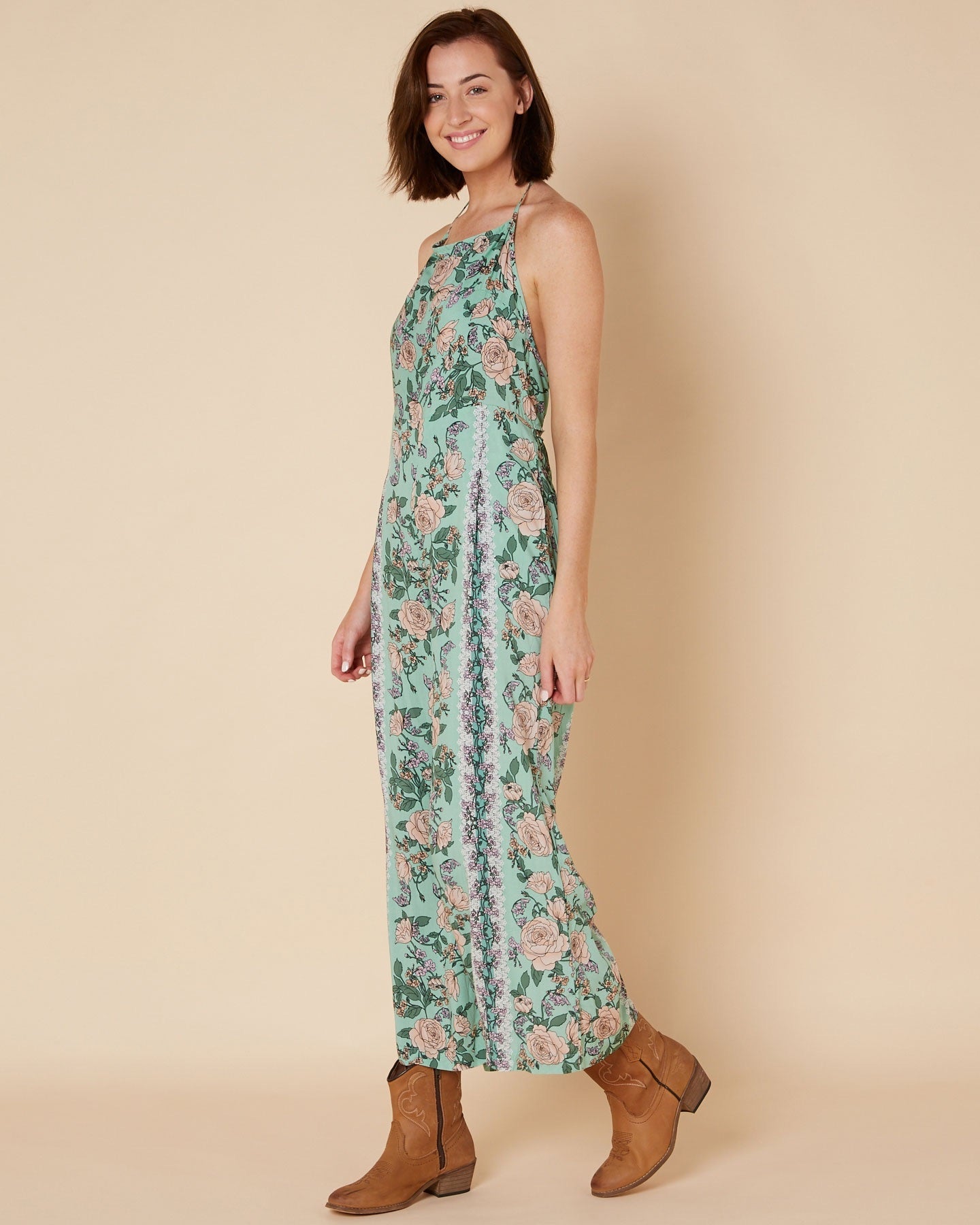 Jaase Venice Print Vacation Jumpsuit