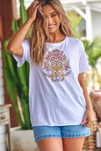 Jaase Vintage Tee ~ Flora
