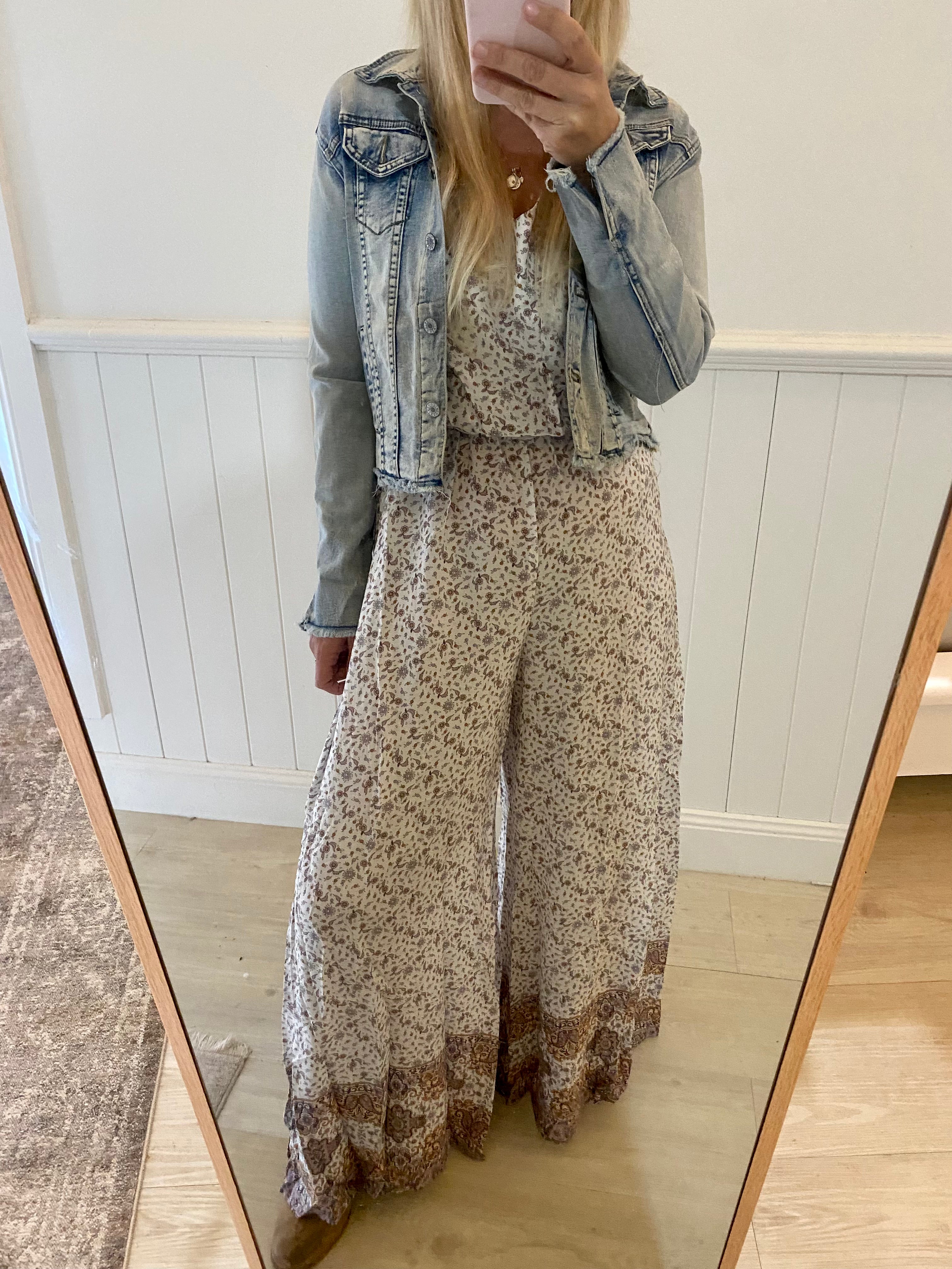 Jaase Crystal Jumpsuit ~ Lulu Print