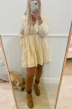 Iris Maxi Cotton Baby Doll Dress