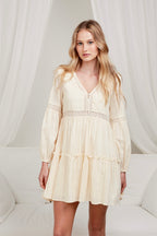 Iris Maxi Cotton Baby Doll Dress