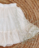 Leila The Label White Tule Skirt