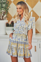 Jaase Periwinkle Sol Top