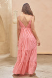 Jaase Benita Maxi Dress ~ Pink Cotton Candy