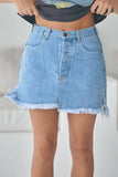 Jaase Vintage Blue Denim Skirt