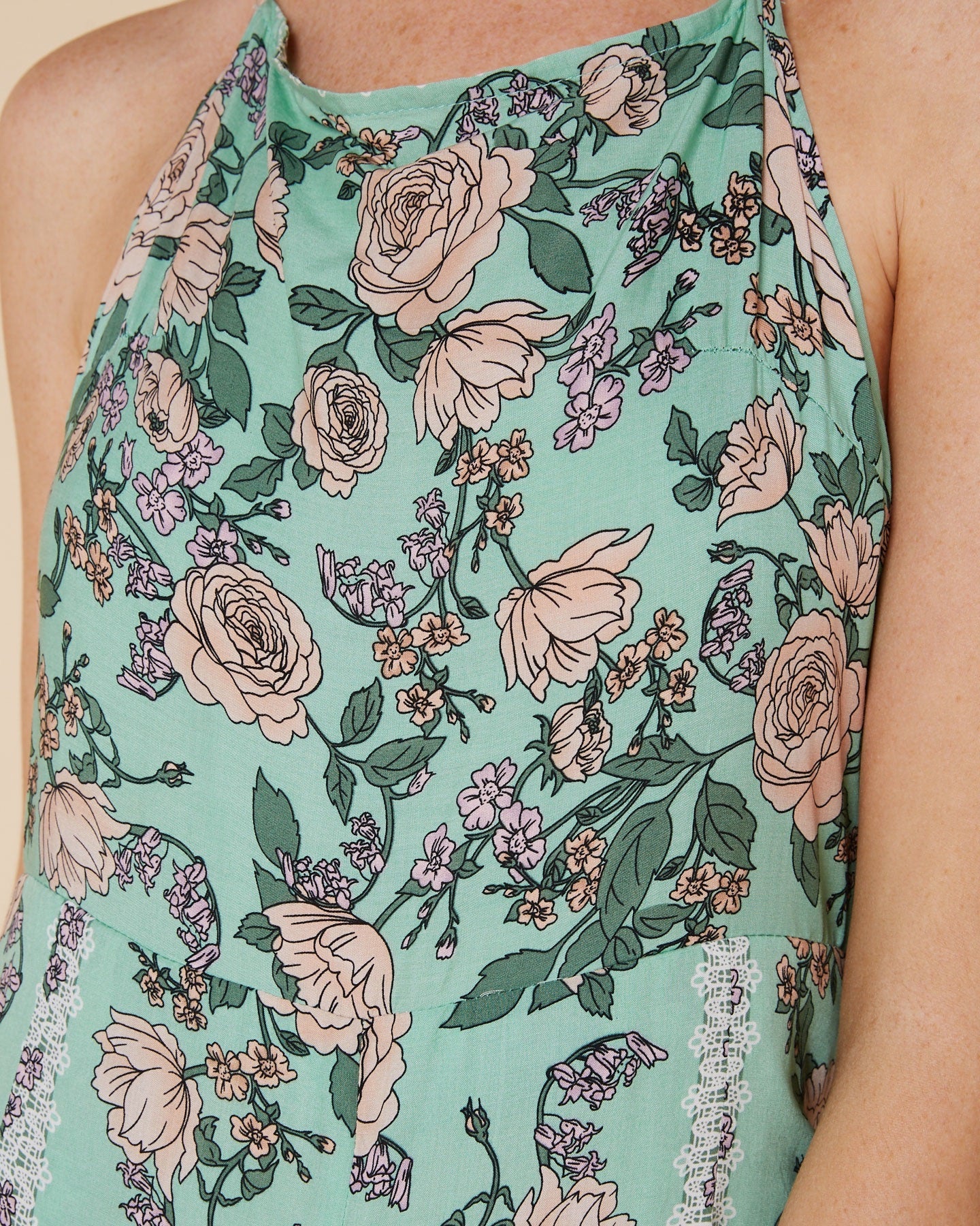 Jaase Venice Print Vacation Jumpsuit