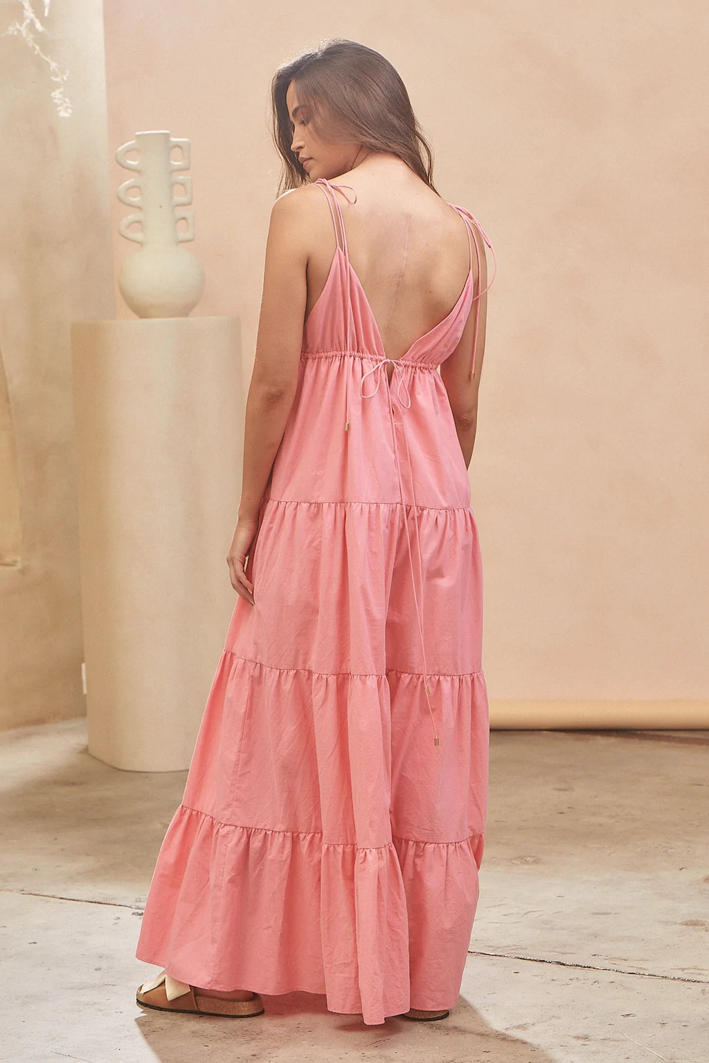 Jaase Benita Maxi Dress ~ Pink Cotton Candy