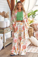 Jaase Hibiscus Pant ~ Verbena Print