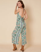 Jaase Venice Print Vacation Jumpsuit