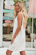 Jaase White Singlet Dress