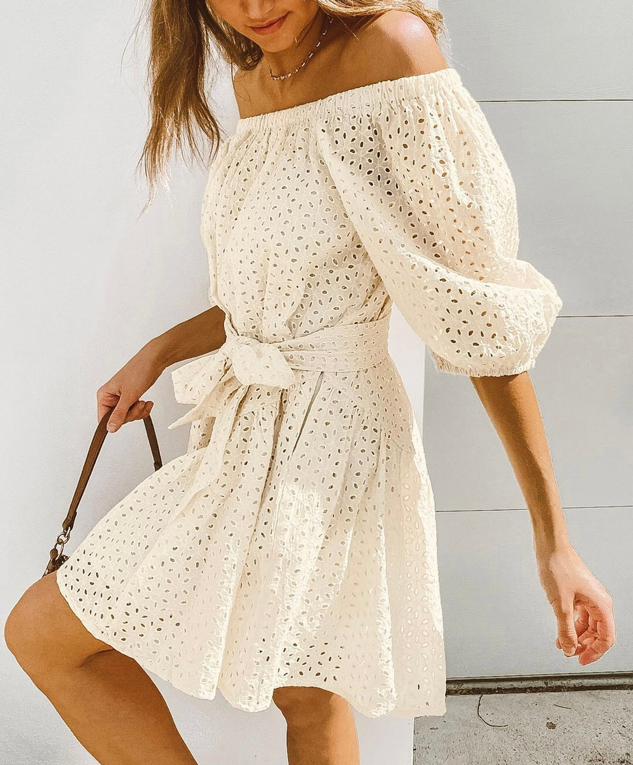 Paper Heart Off The Shoulder Dress
