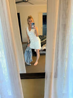 Little Lies Label Sandrine White Playsuit