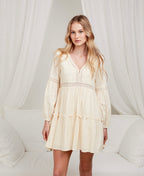Iris Maxi Cotton Baby Doll Dress