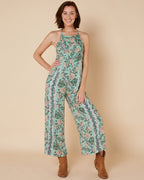 Jaase Venice Print Vacation Jumpsuit