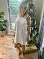 Jaase White Singlet Dress